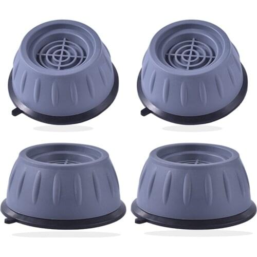 4Pcs Universal Anti-Vibration Noise-reducing Shock-absorbing Washing Machine Feet Protection Mat Pad for Home anti-slip pads
