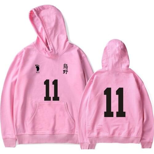 Anime Haikyuu!! Cosplay Costume Coat Shoyo Hinata/tobio Kageyama/daichi Sawamura Cosplay Hooded Hoody Halloween Sports Clothes