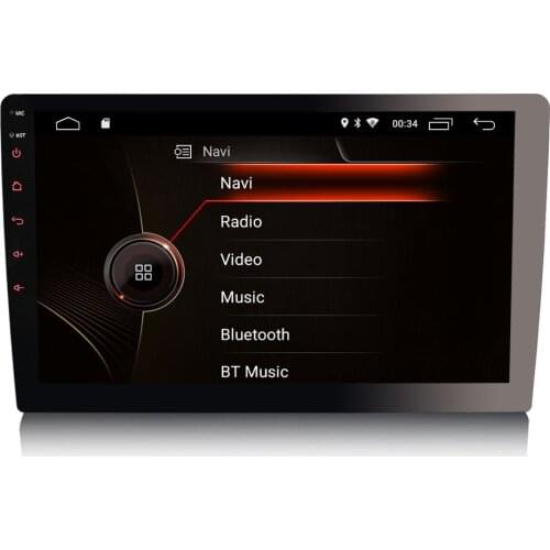 10.1" Android 10.0 OS Single Din Car Multimedia 1 Din Car GPS One Din Car Radio System Player with Adjustable Rotating Joint