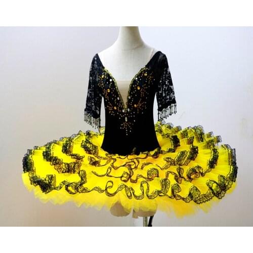 New Ballet skirt Professional classical Pancake Tutu costume