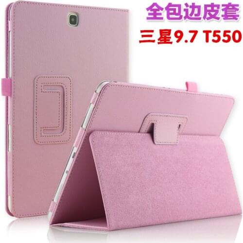 Case Cover For Samsung Galaxy Tab A 9.7"Model SM-T550 SM-P550 P555 T555 Tablet Cover PU Leather Flip Bracket Stand Stylus Holder