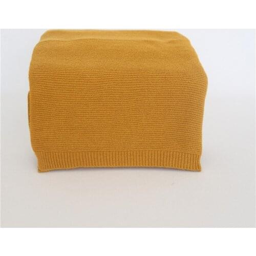 Ginger Newborn Posing Fabric Backdrop for Photography Props Sweater knit Blanket Baby Shower Gift