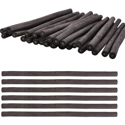 Artist Willow Charcoal Sticks Water Basic Natural Charcoal Cotton Charcoal Sketch Pen Sketch Charcoal Bar For School Art
