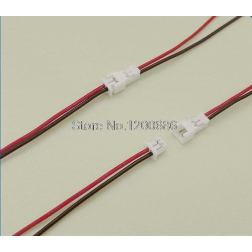 JST 1.25 2Pin Male Female Plug Connector With Wire Cable
