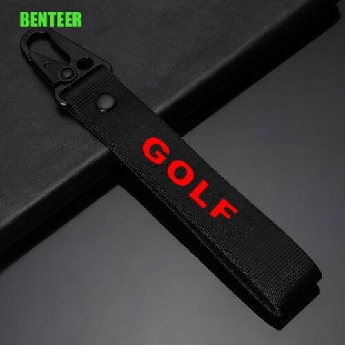 Lastest Design Car Key Ring For VW GOLF Golf5 Golf6 Golf7 MK6 MK7 MK5 MK4 MK3 MK2 GOLFR TDI GTI