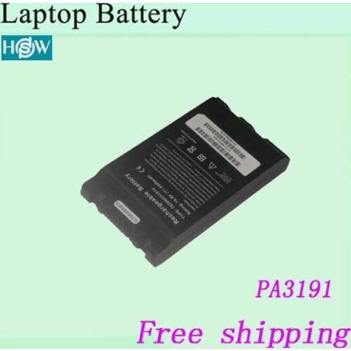 PA3191U-1BRS Notebook battery For Toshiba For Portege 4000 M200 M205 M700 M750-10L Pro 6000 6050 6100 R10 R15 Laptop