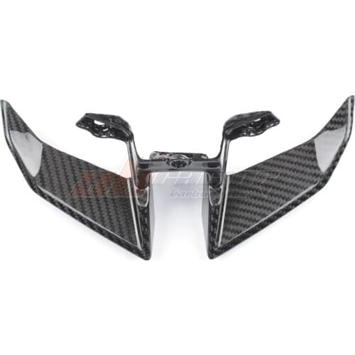 Front Head Wings Fairings For Yamaha MT-10 MT10 FZ-10 2016-2018 Full 100% Carbon Fiber