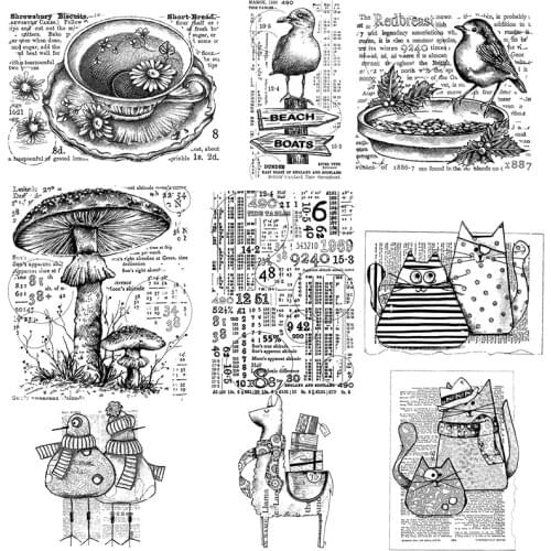 3x4inch Clear Transparent Silicone Stamp for Scrapbooking Diy Craft Decoration Soft Stamp Handmake Design Photo Card Make