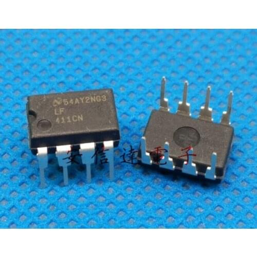 Xinyuan 10pcs/lot LF411CN DIP8 LF411 DIP 411CN DIP-8 new and original IC