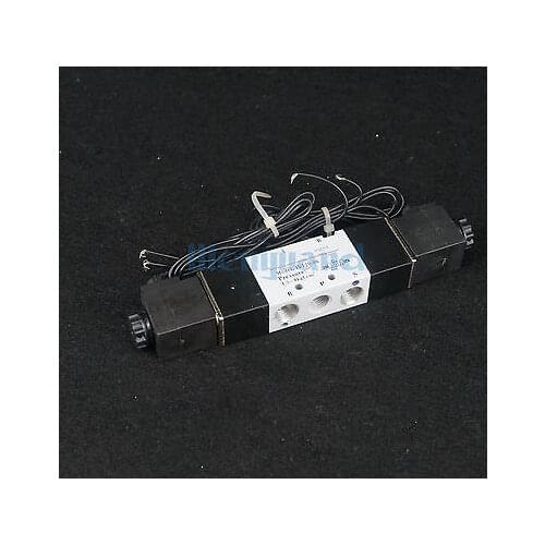 2 Position 5 Way Air Solenoid Valve 4V120-06 1/8" BSPT AC220V For Pneumatic System