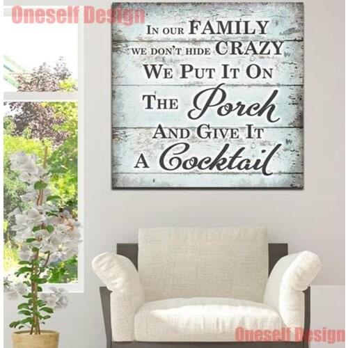 2020 top popular 5d diamond painting full set family 5d diamond mosaic sale family 5d diamond embroidery full set wall sticker