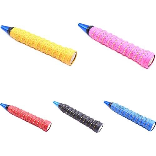 2021 Anti-slip Sweatband Badminton Grip Tennis Overgrip Sport Tape Windings Over For Fishing Rod Squash padel Racket