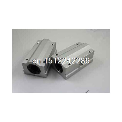 4pcs Linear Ball Bearing Pellow Bolck Linear unit for CNC SCS8LUU