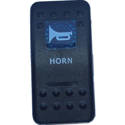12-24V Car HORN 12V 20A Toggle Rocker Switch Blue LED Light 5Pin ON OFF