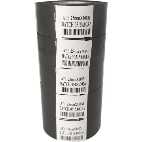 Black color coding ribbon for ribbon printer