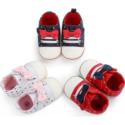 First Walker Baby Shoes Boy Girl Soft Sole Cotton Fabric Leather Crib Baby Moccasins Shoes