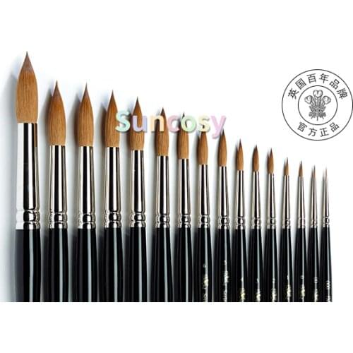 Winsor Newton Series 7 Kolinsky Sable Watercolor Brush - Round,Professional Artist Paint Brushes, watercolor brush, Art Tool