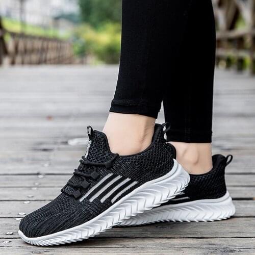 2021 Breathable Mesh Sneakers Womens Casual Vulcanized Shoes Soft Walking Flats Ladies Female Footwear Unisex Feminino Zapatos