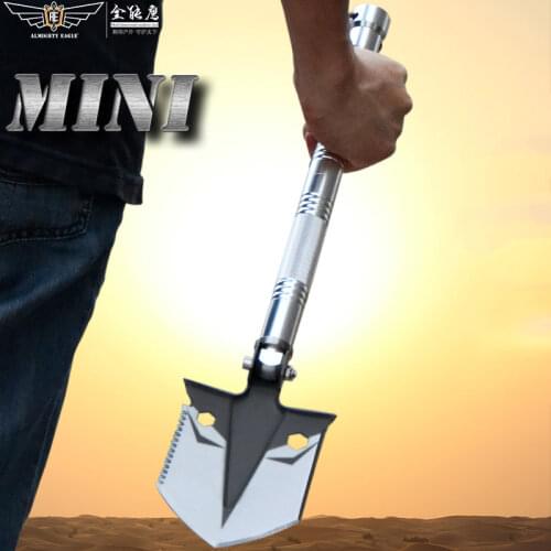ALMIGHTY EAGLE Outdoor MINI Multifunctional Shovel Survival Gardening Tool Folding Tool Camping Hunting Women Self Defense