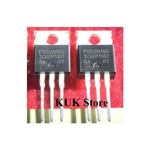 Real Original 100% NEW FB52N15D IRFB52N15D IRFB52N15DPBF TO-220 10PCS/LOT