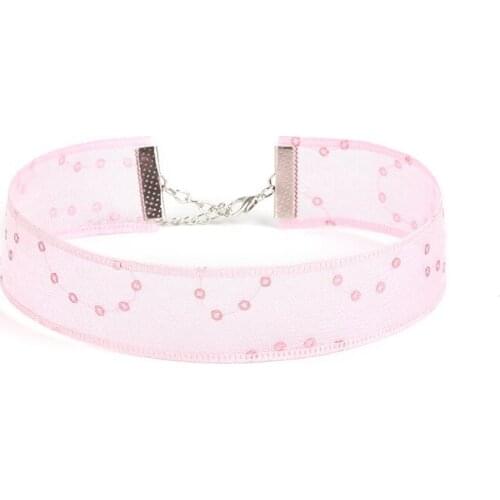 New Lovely 2cm 4cm Quality Lace Chokers Fashion jewelry Chokers Necklaces for women