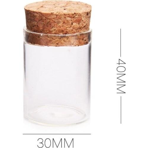 Wholesale 1000pcs/lot 15 ml Glass tube with wood cork, 1/2 oz glass sample Vials Hot Sale