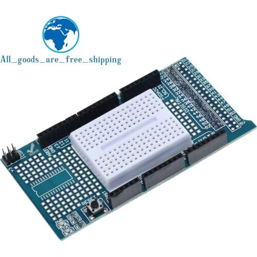 MEGA 2560 R3 Proto Prototype Shield V3.0 Expansion Development Board + Mini PCB Breadboard 170 Tie Points for arduino DIY