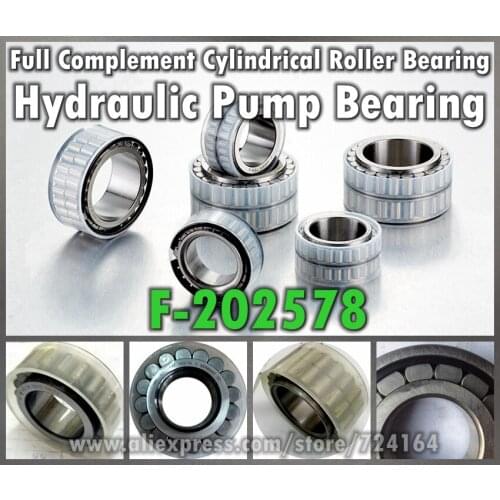 Full Complement Cylindrical Roller Bearing F-202578 35.4*57*22mm For Main Shaft Of Hydraulic pump Printing press machine