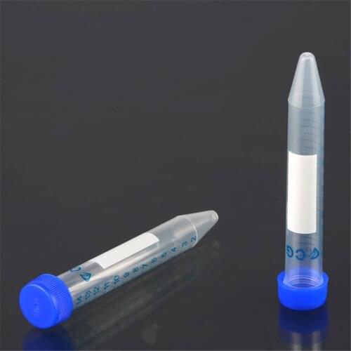 Blue Threaded Caps Centrifuge Tube Microcentrifuge 15ml 0.5oz 25 Pcs