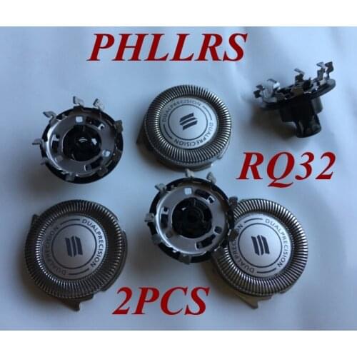 2Pcs RQ32 razor blade replace Head for PHILIPS Shaver RQ11 RQ12 RQ10 RQ310 RQ311 RQ312 RQ320 RQ328 RQ330 RQ331 RQ338 RQ350 RQ360