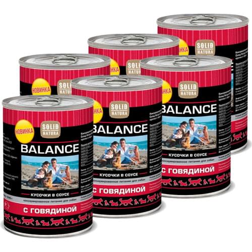 SOLID NATURA Canned Food For Dogs