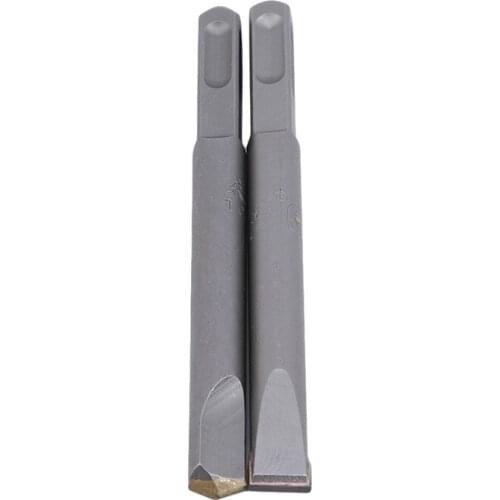 Alloy Chisel Electric Hammer Drill Shovel Wall Square Handle Bare Rod Without Thread Alloy Chisel Concrete Slotted Chisels