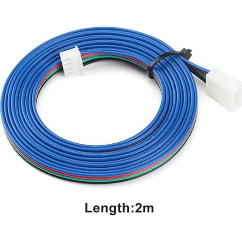 3D Printer Part XH254 4P Stepper Motor Extension Cable 2M200cm Wire For Charging JST PH20 4pin Connector Line Capable