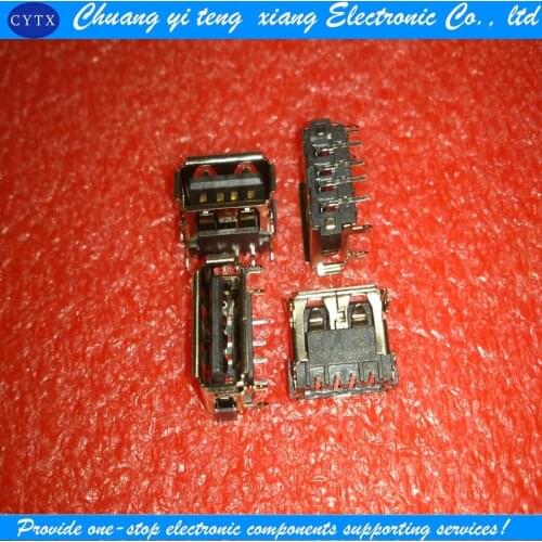 USB female short body 10.0MM 5PCS