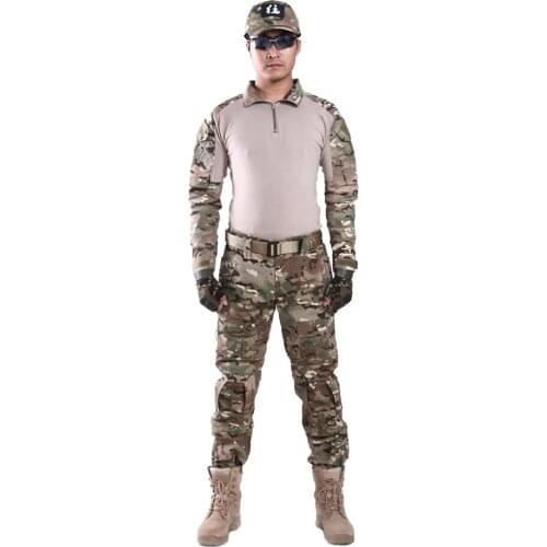 Military clothing paintball army cargo pants combat trousers Camouflage multicam military tactical costume