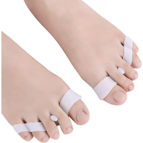 2pieces=1pair Hot Sale SEBS Toes Separator Claw Mallet Snail Shape Pain Relief Cushion Straightener Set Health Care Tools