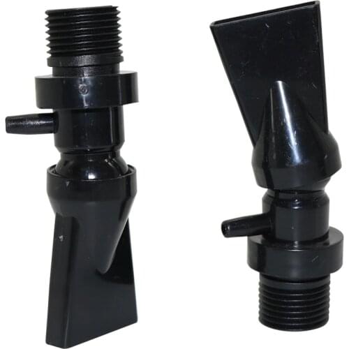 Fish tank Bubble Sprinklers with 1/2" Male Thread Aquarium Duckbill Oxygen Pump Nozzles Fish Tank bubble Fountain 3 Pcs