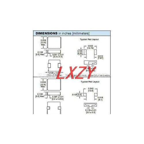 Free Shipping 20pcs/lot IHLP6767GZERR82M11 820nH 17*17*7MM Integrated forming high current power inductor 56.5A