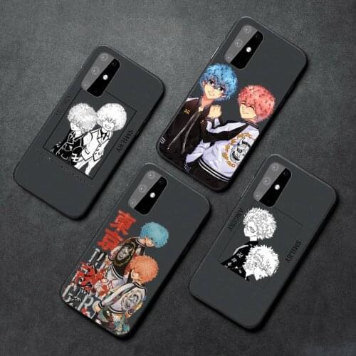 Smiley Tokyo Avengers revengers anime Phone Case For Samsung A32 A51 A52 A71 A50 A12 A21S S10 S20 S21 Plus Fe Ultra