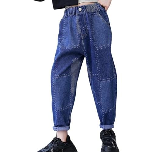 Jeans For Boys Solid Color Jeans For Boys Casual Style Children Jeans Spring Autumn Childrens Clothes 6 8 10 12 14
