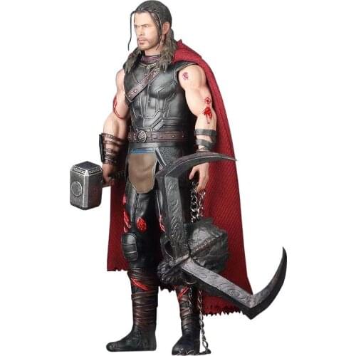 1:6 Marvel Thor 3 Ragnarök Thor 30cm Statue Figure PVC Model Doll Toy Action Figure Toys