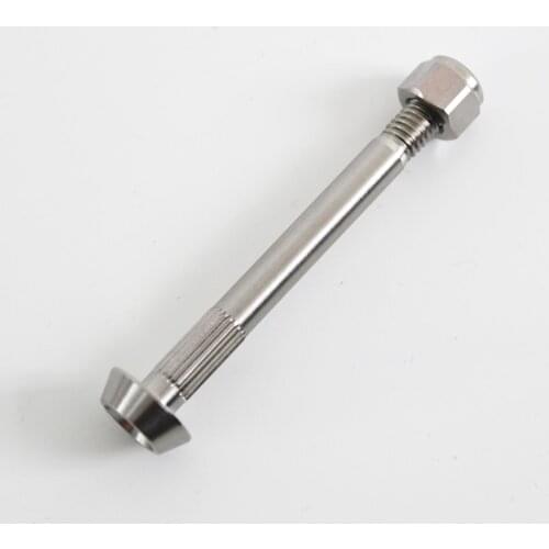Small wheel bicycle shock absorber screw titanium alloy for brompton rear shock absorber screw BMX 10g