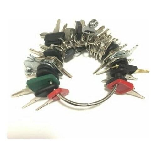 Lot of 51 Heavy Equipment Key Construction Key Ignition Key Starter Key