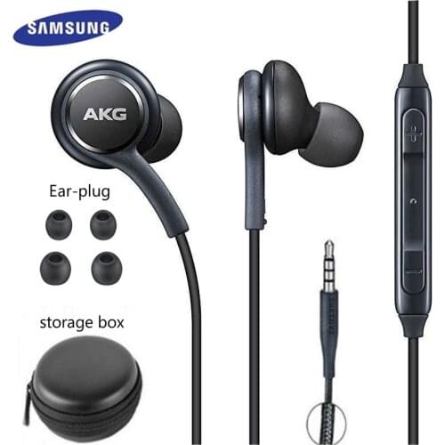 Samsung Earphones IG955 3.5mm In-ear with Microphone Wire Headset for huawei xiaom akg Samsung Galaxy S8/s8+ S9 S10 smartphone