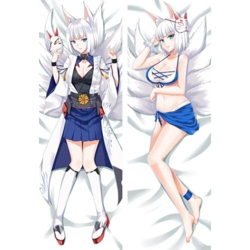 Newly Design Azur Lane Anime Kaga Pillowcase Dakimakura Body Pillow Case