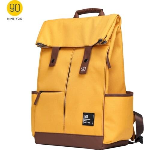 90Fun College Teenager Laptop Backpack Fashion Leisure Waterproof Bagpack Unisex Casual Computer School Bag 15.6 inch