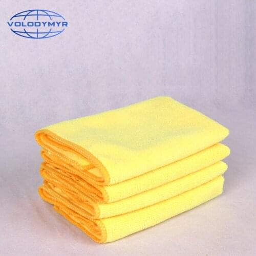 Microfiber Cleaning Cloths for Ceramic Car Coating Paint Care Polish 33*33cm 10pcs Perfect Wrap The Sponges Microfiber Cloth