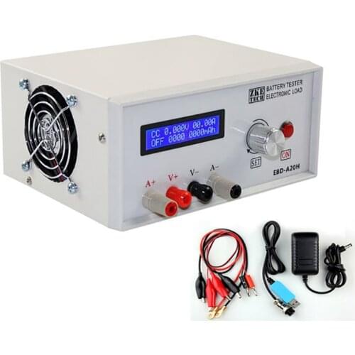 EBD-A20H Battery capacity tester Electronic load Battery Discharge Tester Power Supply Tester 30V 20A 200W