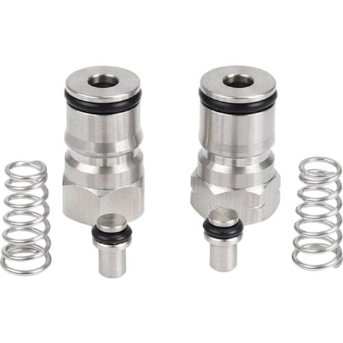 Cornelius Type Ball Lock Keg Posts,Stainless Steel Poppets and Springs,Poppet Female Thread Gas + Liquid