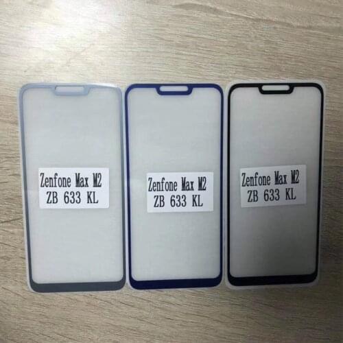 3D Full Glue Tempered Glass For Asus Zenfone Max M2 ZB633KL Full Cover 9H Protective film Screen Protector For Asus ZB633KL